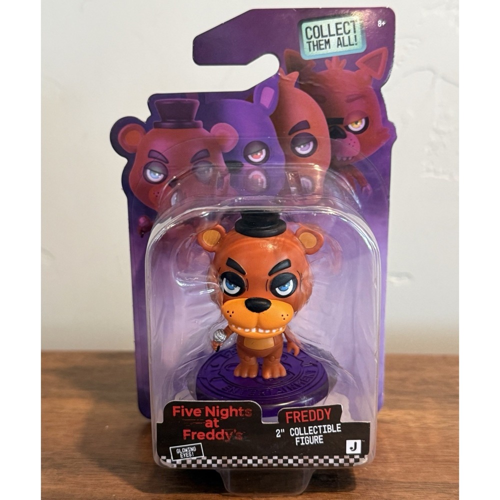 Five Nights at Freddy's FNAF Freddy 2in Glowing Eyes Figure Jazwares 2025